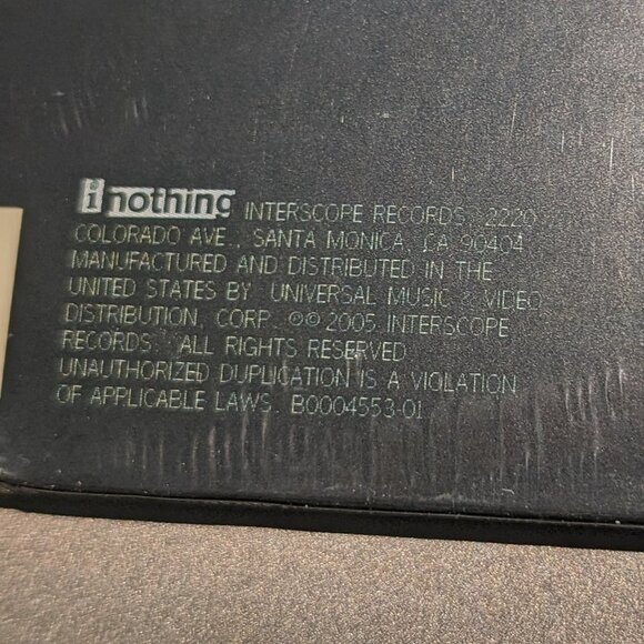 Nine Inch Nails With Teeth 1st Pressing Nothing Records 12" Vinyl 2005, Sealed - Picture 6 of 7